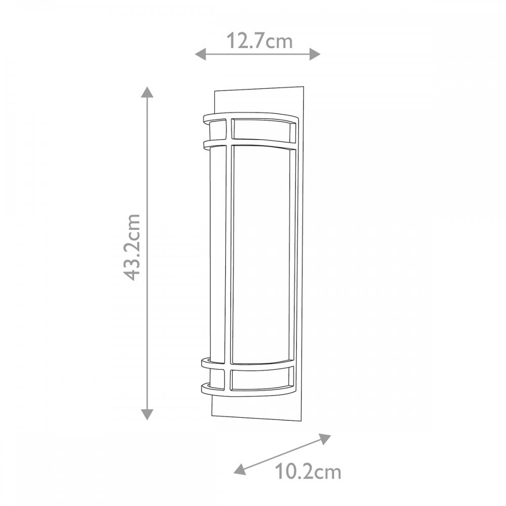 Feiss Fusion 2 Light Wall Light - Painted Natural Brass