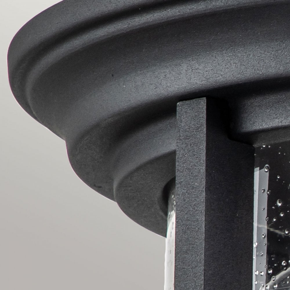 Feiss Merrill 2 Light Flush Mount - Black