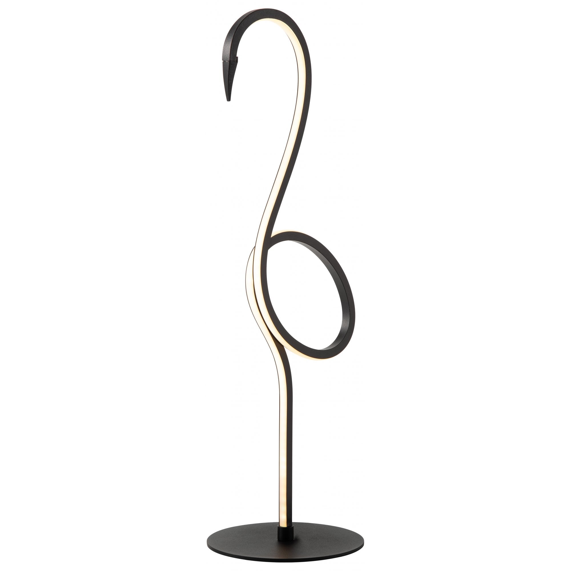 Elstead Flamingo LED Table Lamp - Black