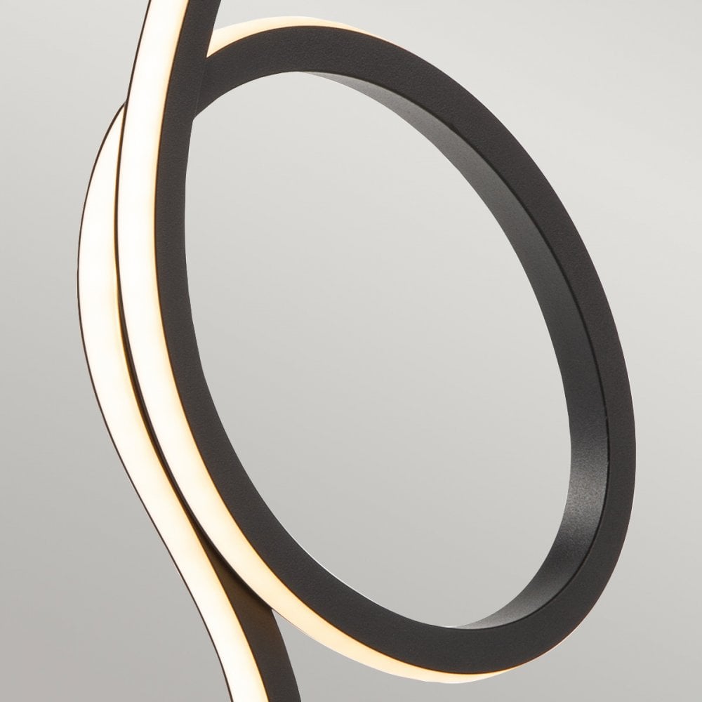 Elstead Flamingo LED Table Lamp - Black