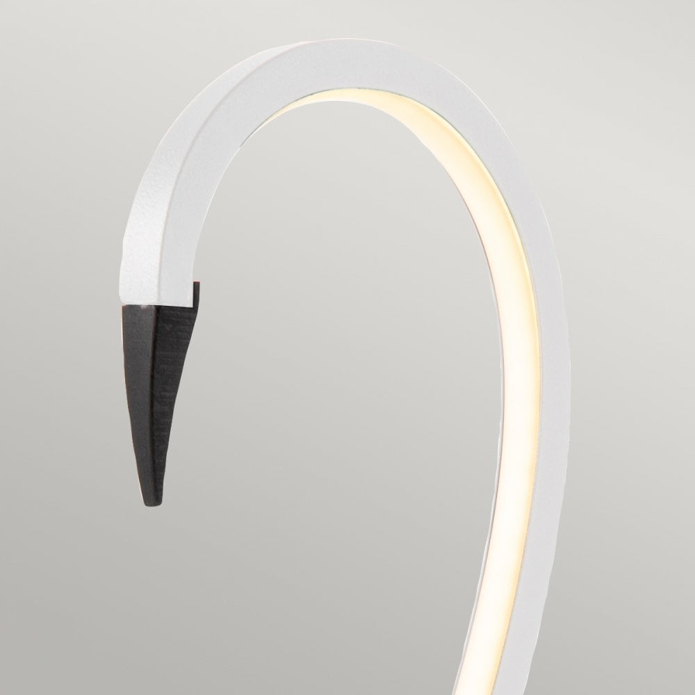 Elstead Flamingo LED Table Lamp - White