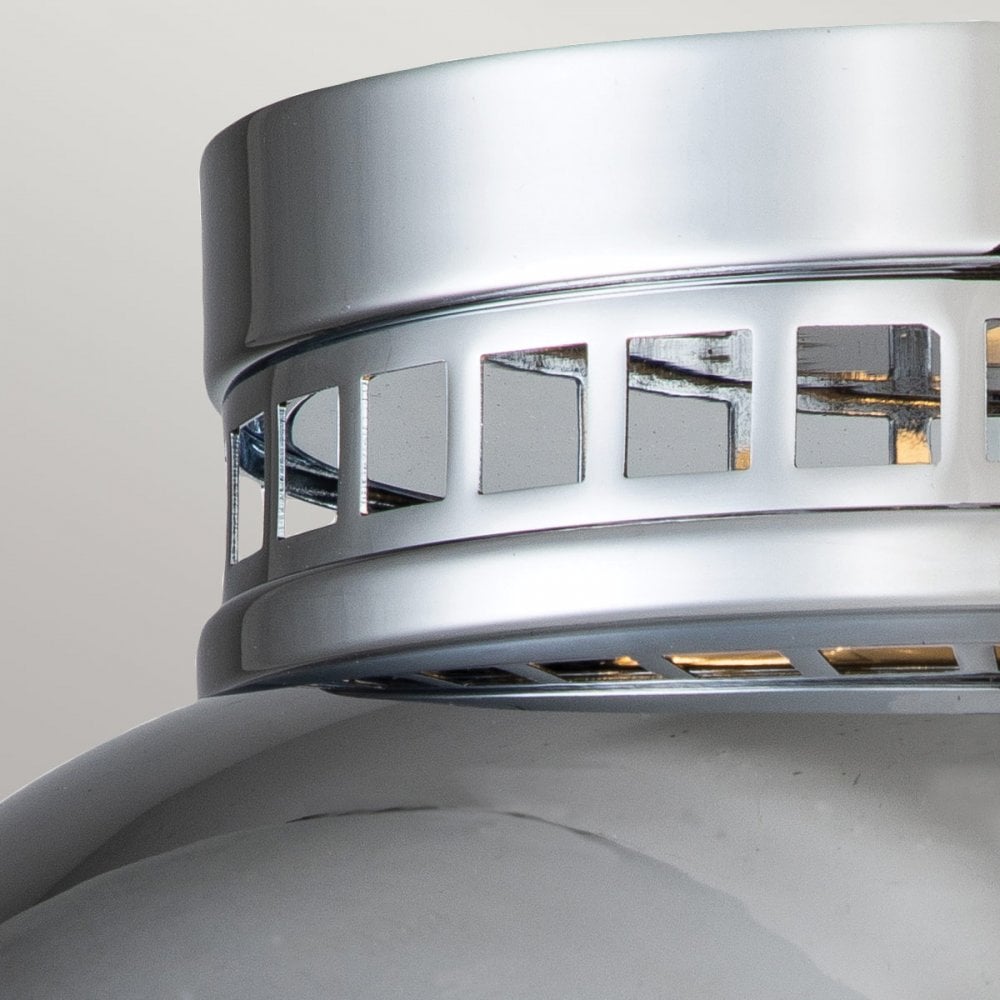 Hinkley Amelia 2 Light Flush Light - Polished Chrome