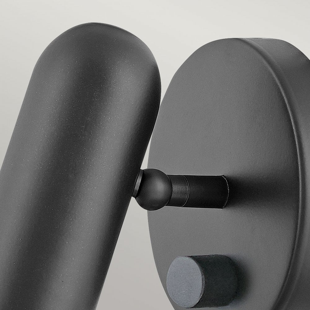 Hinkley Dax 1 Light Wall Light - Black