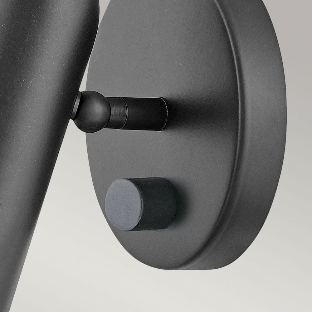 Hinkley Dax 1 Light Wall Light - Black