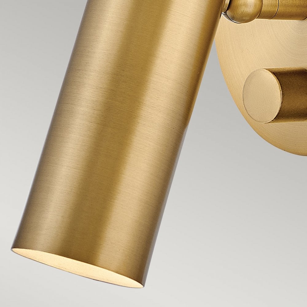 Hinkley Dax 1 Light Wall Light - Heritage Brass