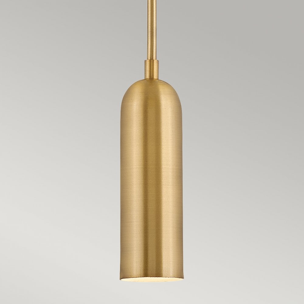 Hinkley Dax 1 Light Mini Pendant - Heritage Brass