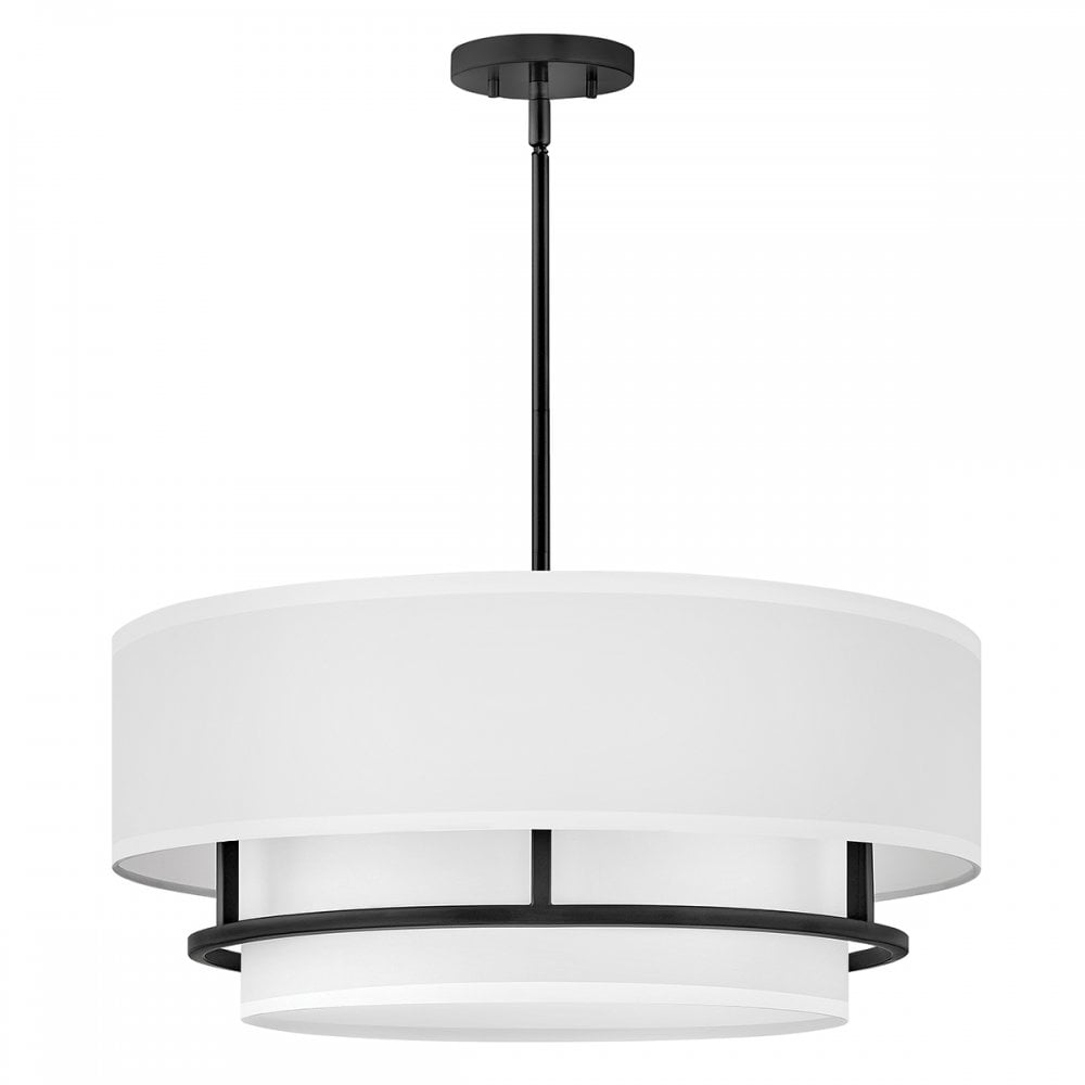 Hinkley Graham 4 Light Duo Mount - Black