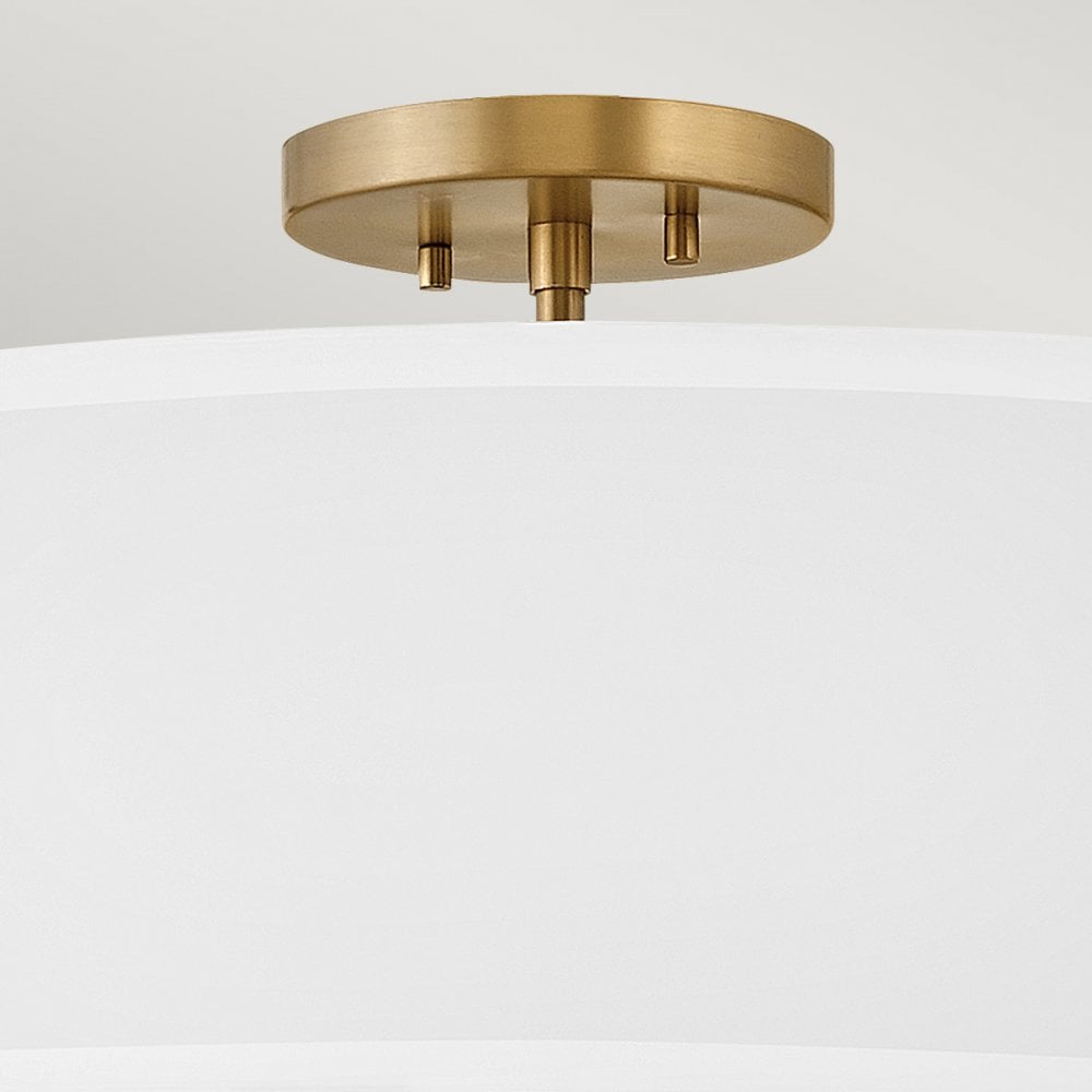 Hinkley Graham 4 Light Duo Mount - Lacquered Brass