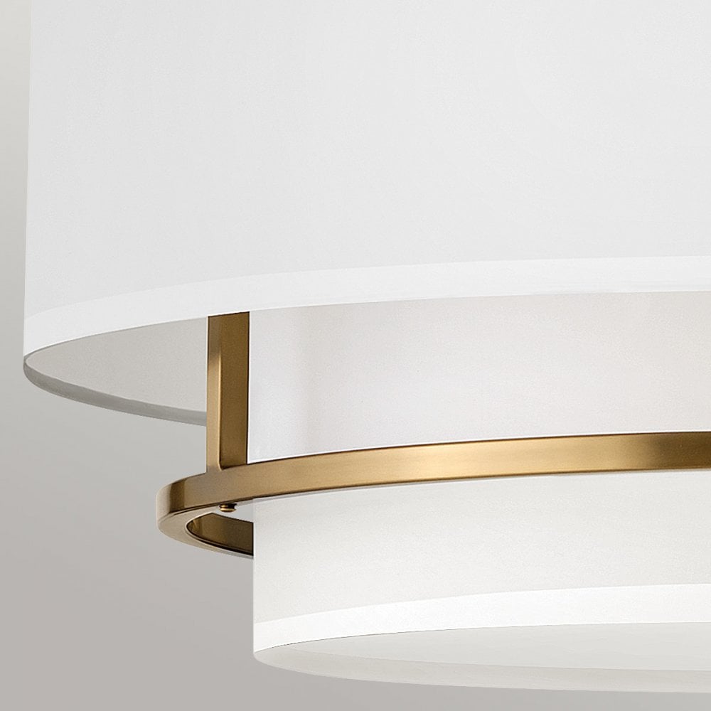 Hinkley Graham 4 Light Duo Mount - Lacquered Brass