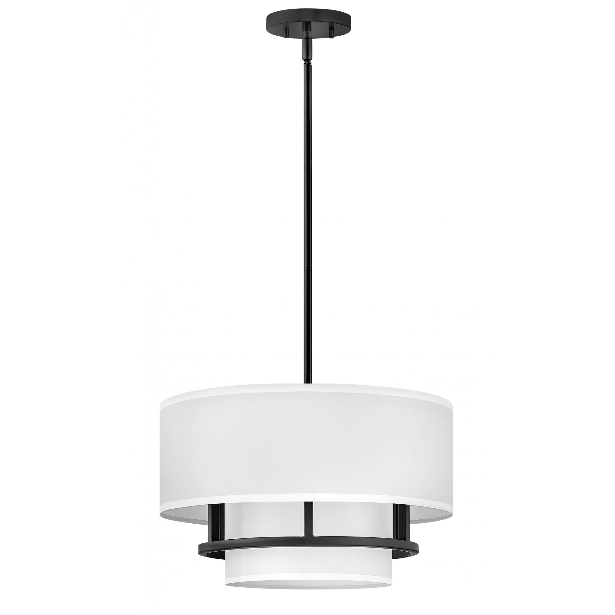 Hinkley Graham 3 Light Duo Mount - Black