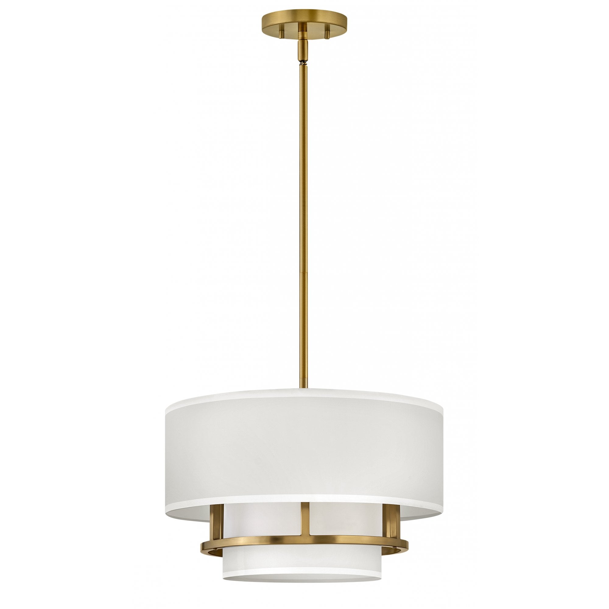 Hinkley Graham 3 Light Duo Mount - Lacquered Brass