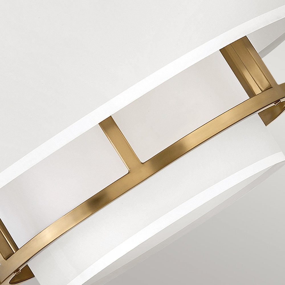 Hinkley Graham 3 Light Duo Mount - Lacquered Brass