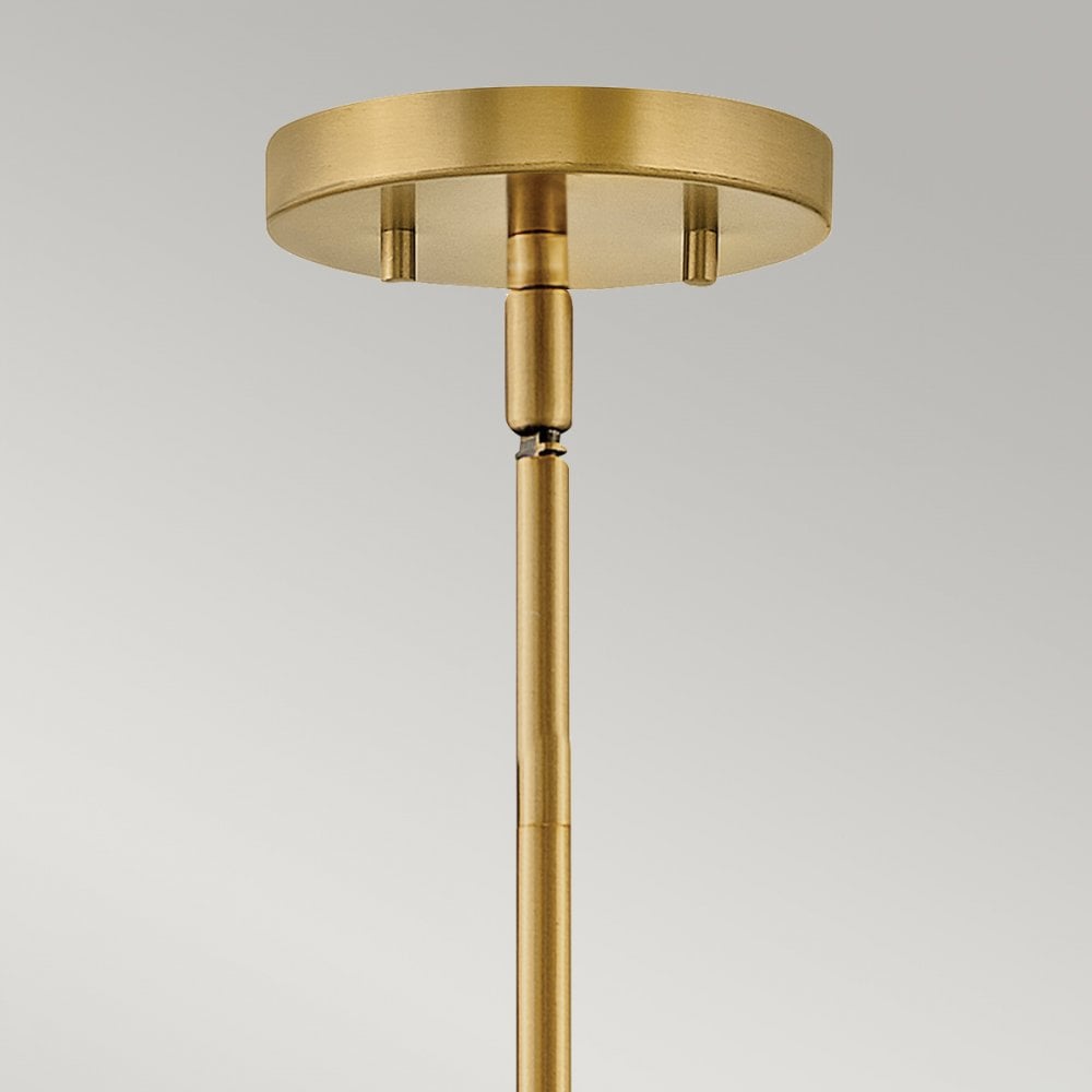 Hinkley Graham 3 Light Duo Mount - Lacquered Brass