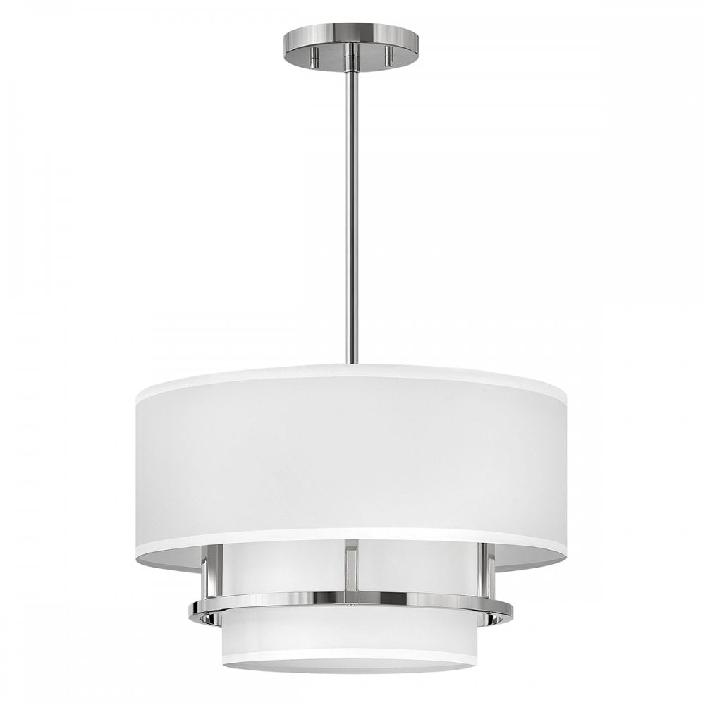 Hinkley Graham 3 Light Duo Mount - Polished Nickel