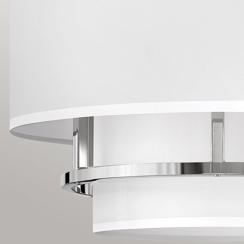 Hinkley Graham 3 Light Duo Mount - Polished Nickel