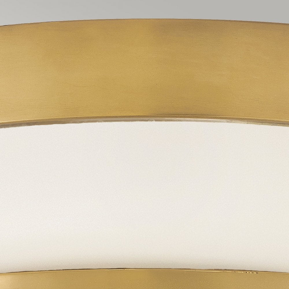 Hinkley Harper Flush - Opal - Heritage Brass