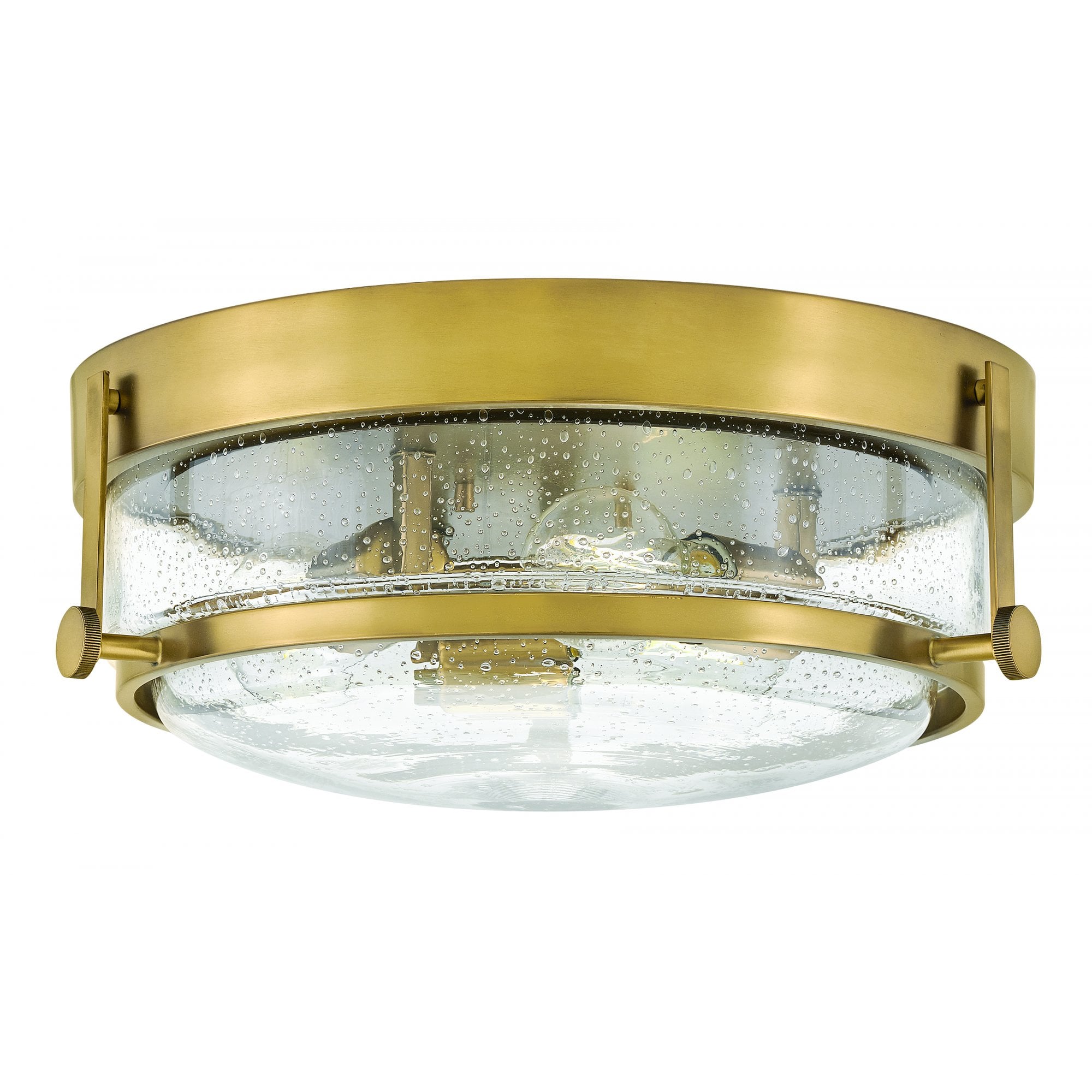 Hinkley Harper Flush - Clear - Heritage Brass