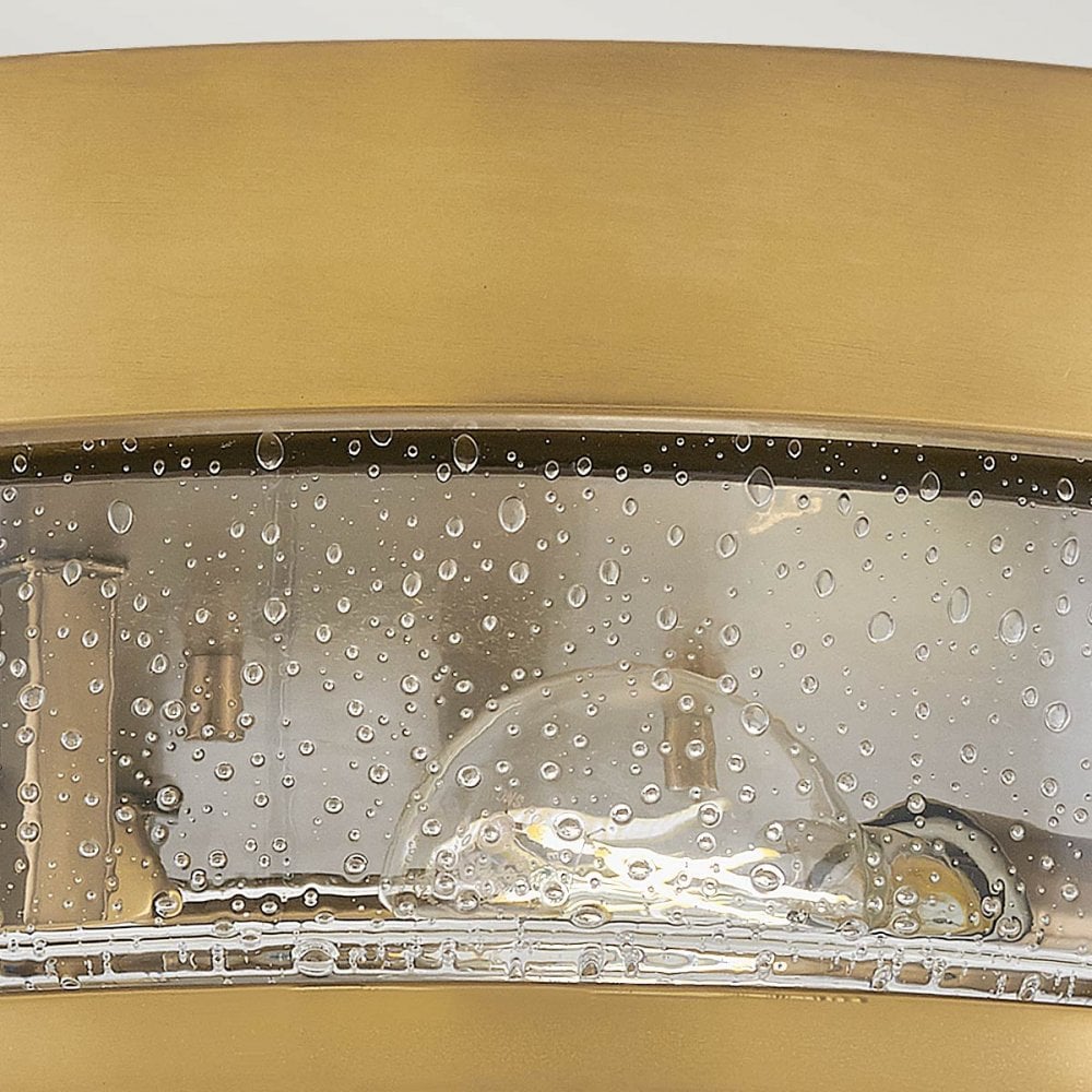 Hinkley Harper Flush - Clear - Heritage Brass