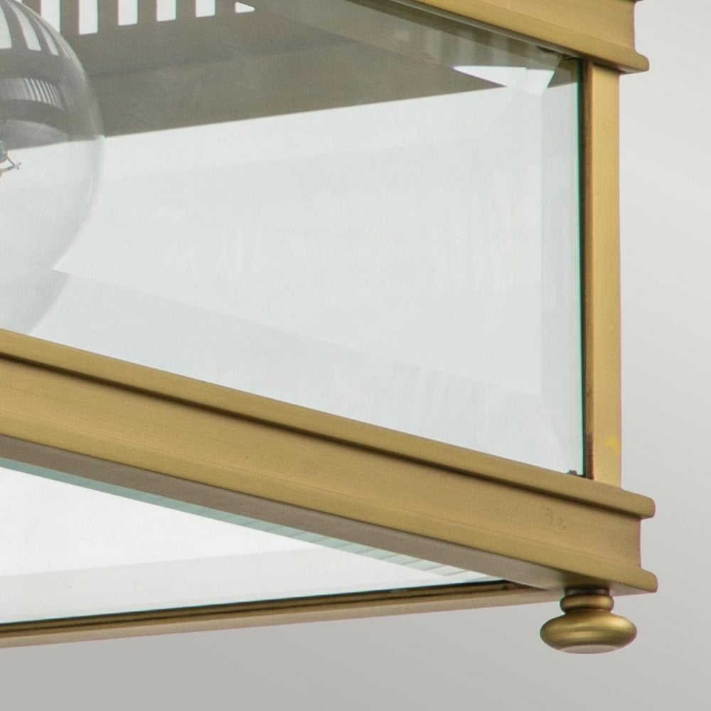 Elstead Holborn 2 Light Flush - Brushed Brass