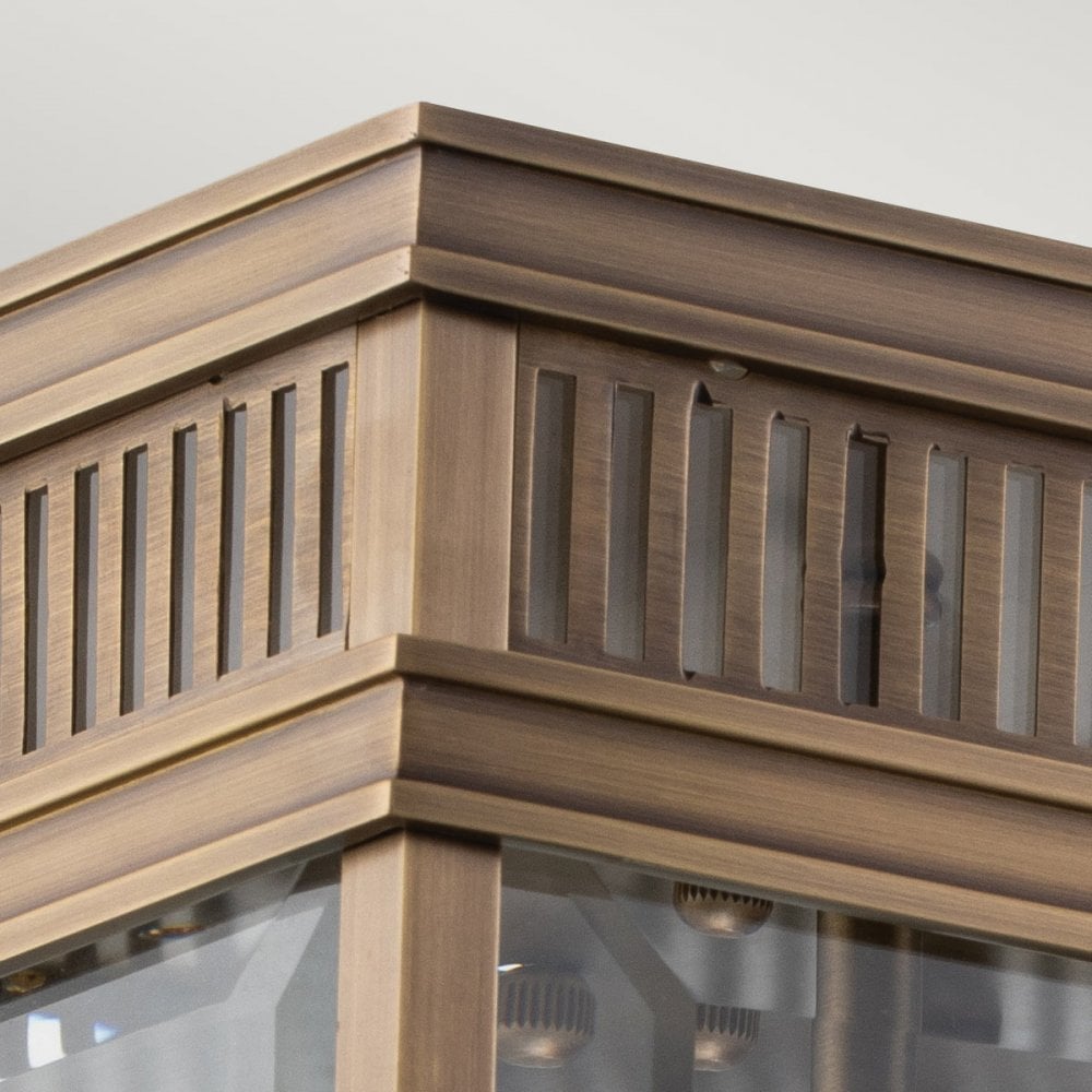 Elstead Holborn 2 Light Flush - Dark Bronze