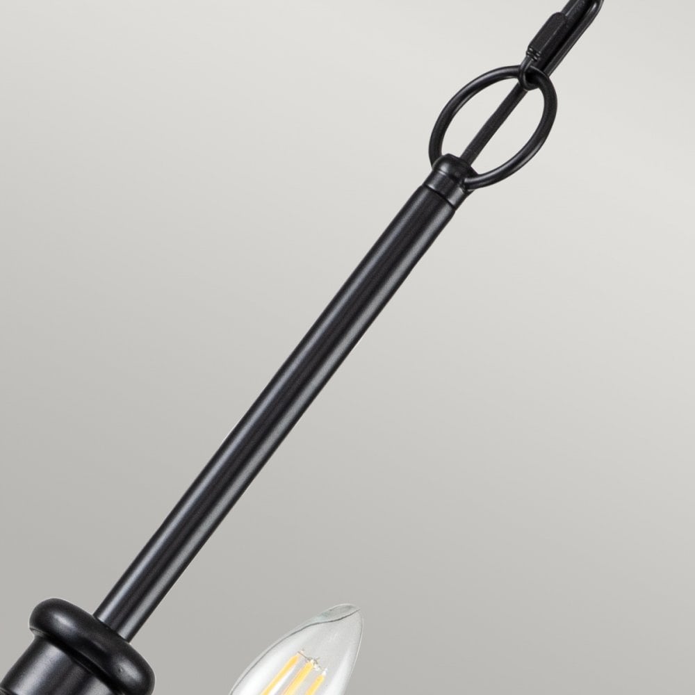 Kichler Capitol Hill 12 Light Chandelier - Black