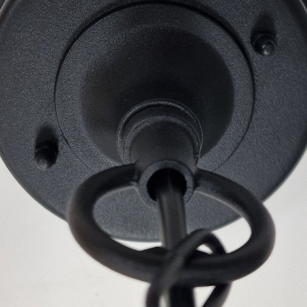 Elstead Parish 1 Light Chain Lantern - Black