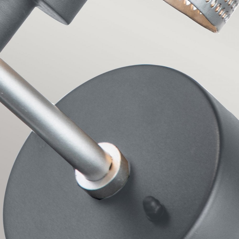 Elstead Saturne 1 Light Wall Lantern - Grey