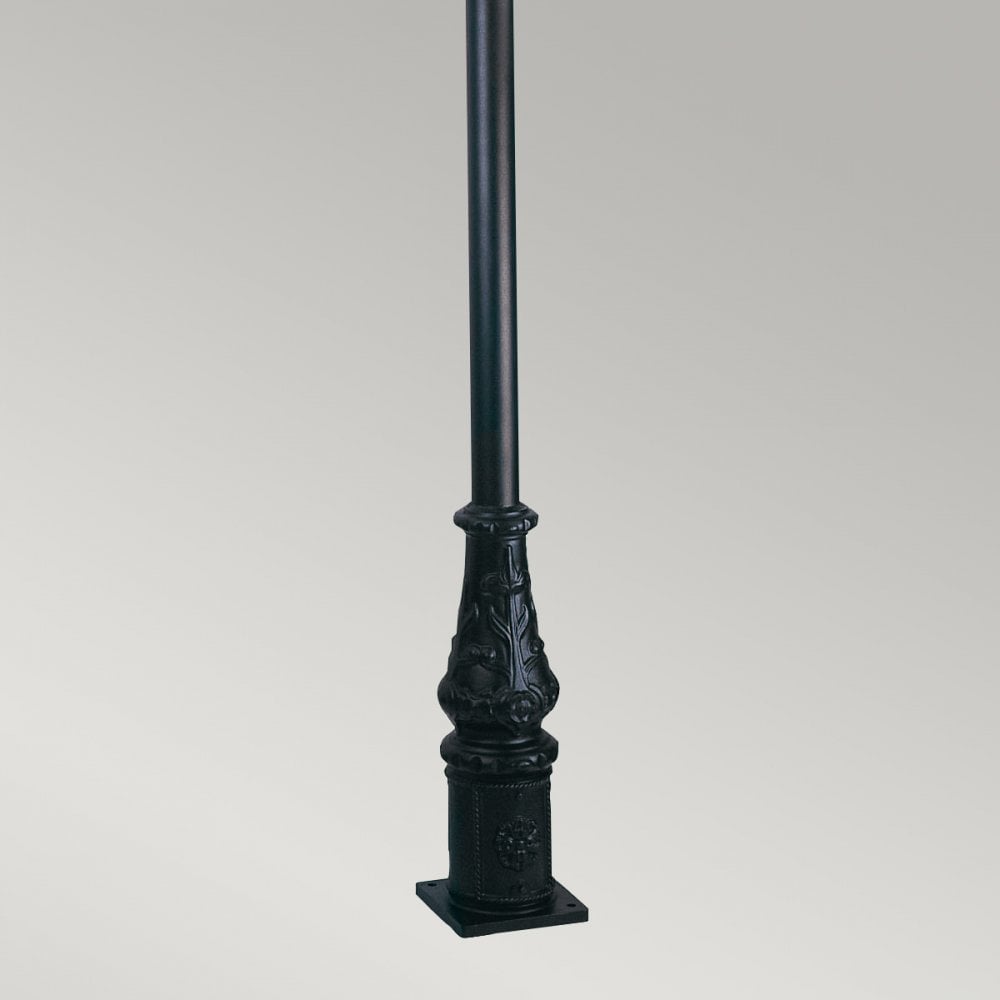 Elstead Wilmslow 1 Light Lamp Post - Black