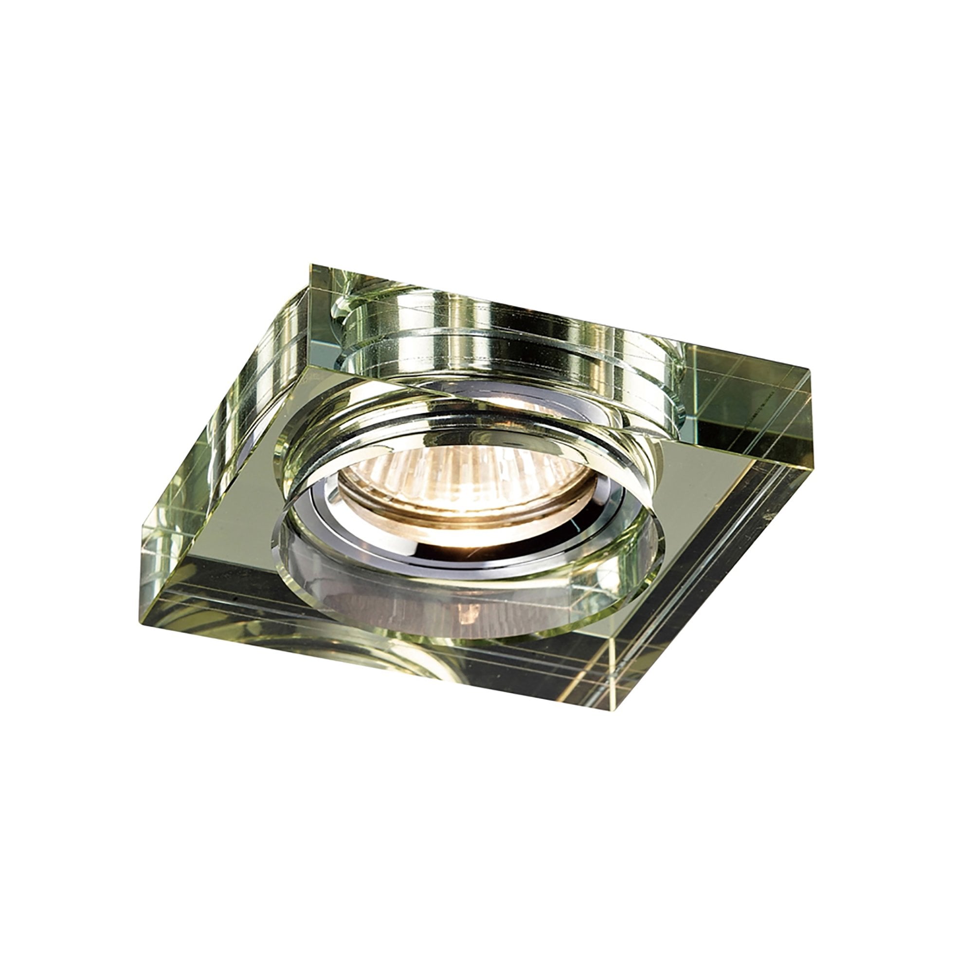 Diyas IL30822WI Crystal Downlight Deep Square Rim Only White Wine,IL30800 Required To Complete The Item