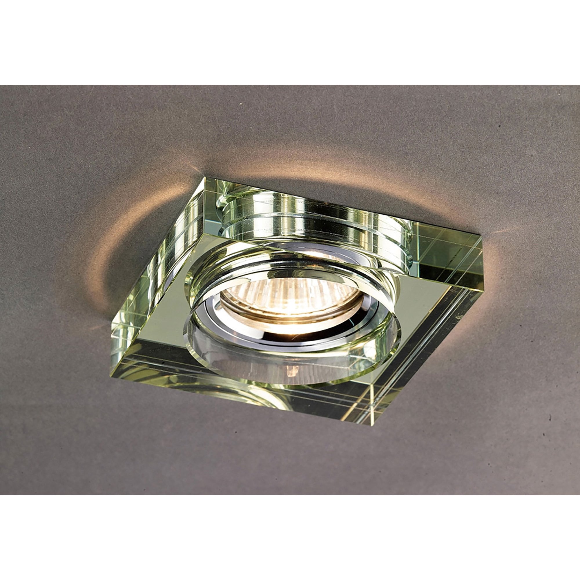 Diyas IL30822WI Crystal Downlight Deep Square Rim Only White Wine,IL30800 Required To Complete The Item