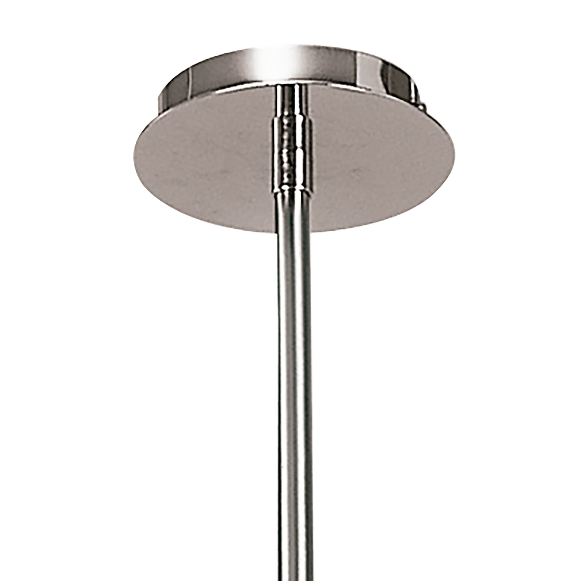 Mantra Dali 6 Light Telescopic Pendant Semi Flush Convertible Fitting Polished Chrome