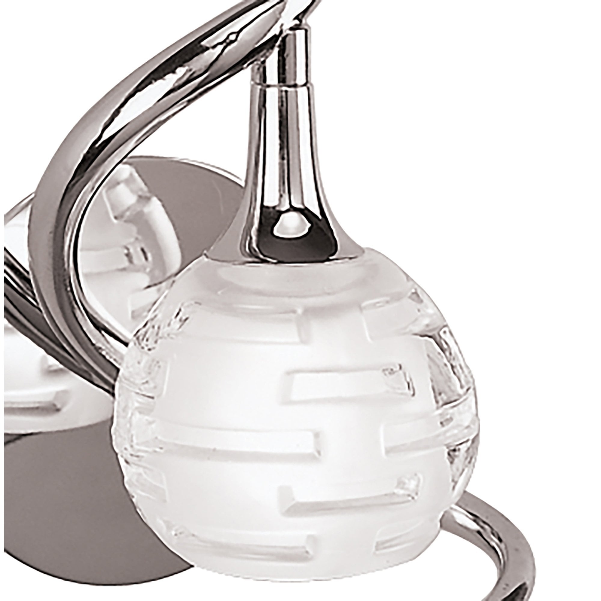 Mantra Dali Single Light Switched Wall Fitting Polished Chrome