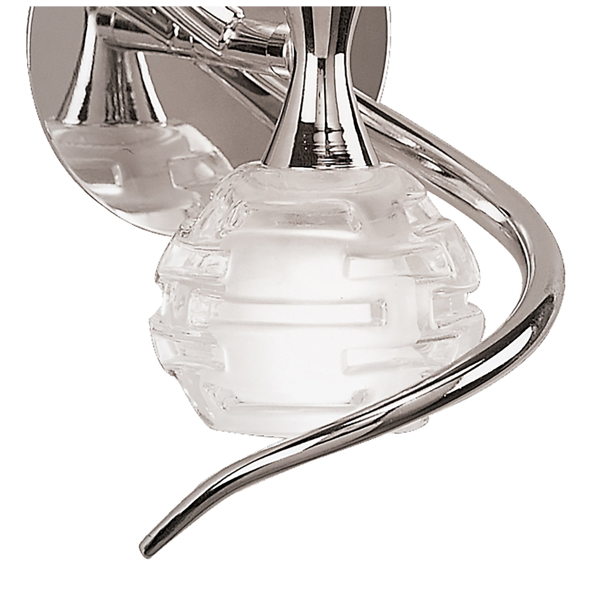 Mantra Dali 2 Light Switched Wall Fitting Polished Chrome