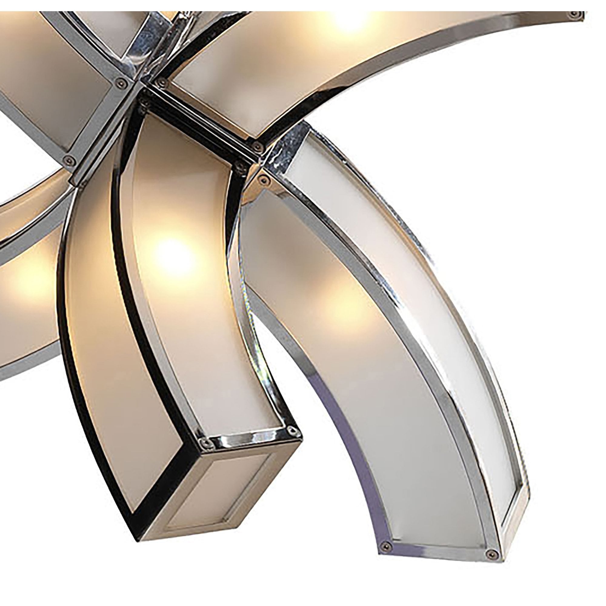 Mantra Duna 6 arms 6 Light Pendant Fitting Polished Chrome