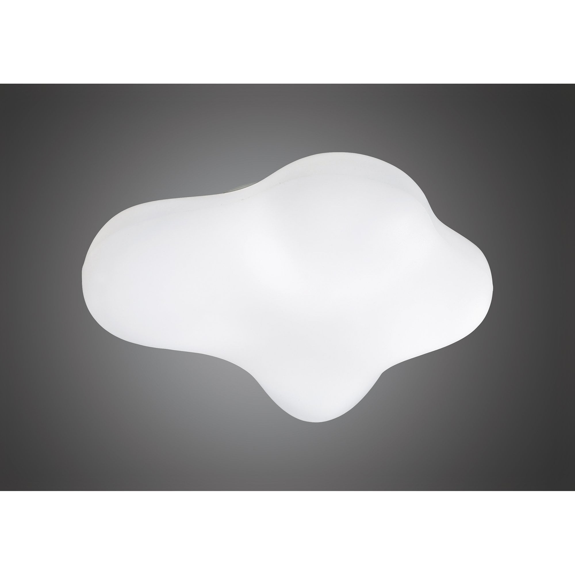 Mantra Eos 4 Light Flush Ceiling Fitting Outdoor White IP44