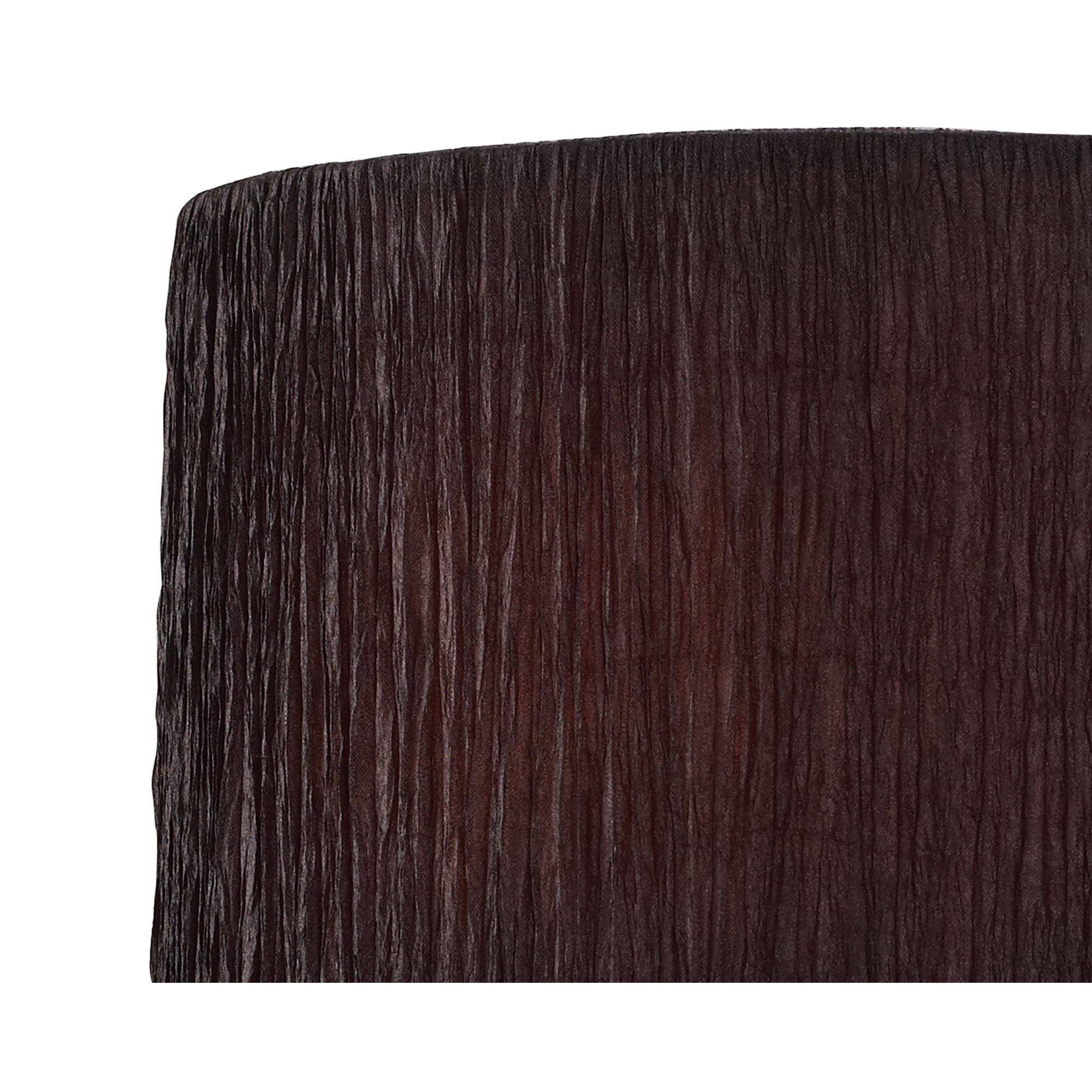 Mantra Eve Single Light Switched Wall Fitting in Polished Chrome with Black Oval Shade