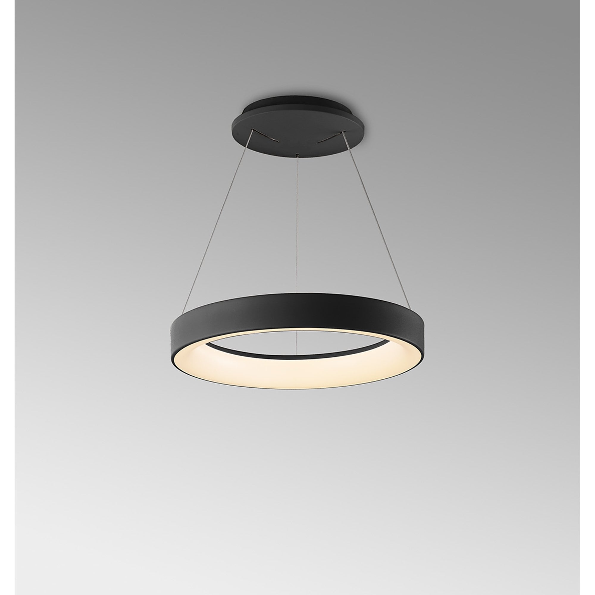 Mantra Niseko II 38cm Ring Pendant - Black