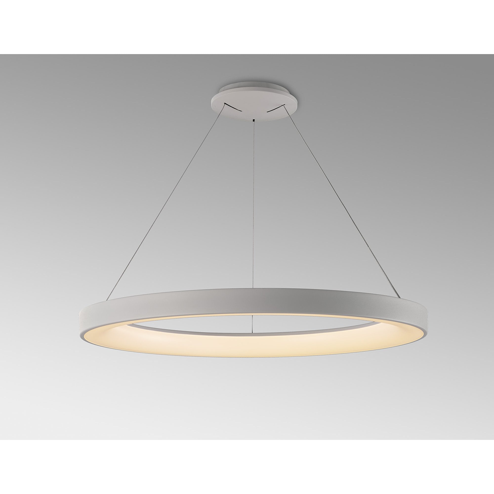 Mantra Niseko II 90cm Ring Pendant - White