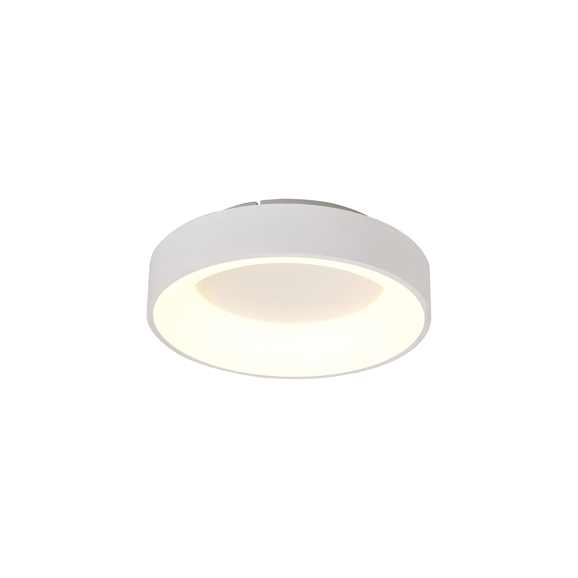 Mantra Niseko II 38cm Ring Ceiling Light - White