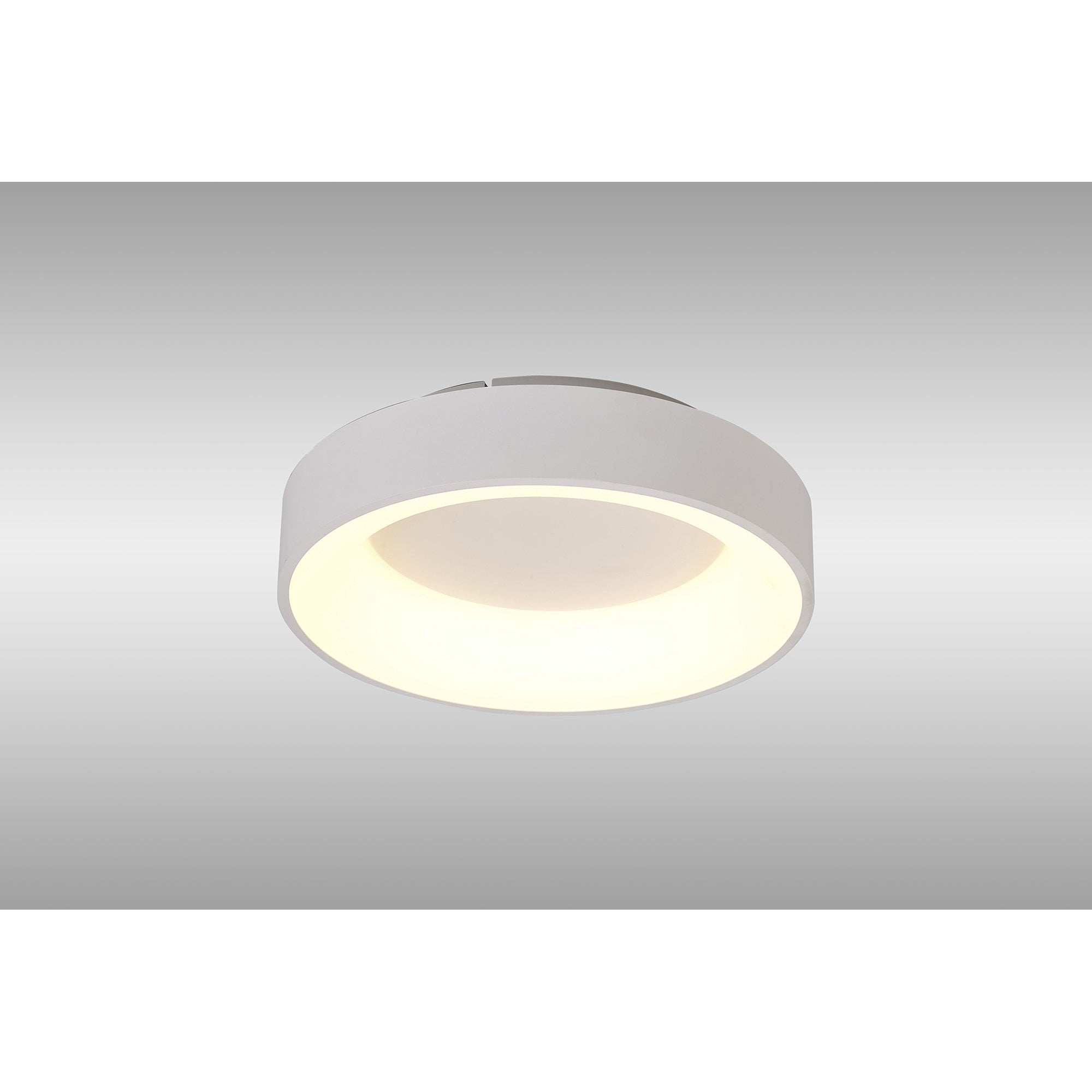Mantra Niseko II 38cm Ring Ceiling Light - White