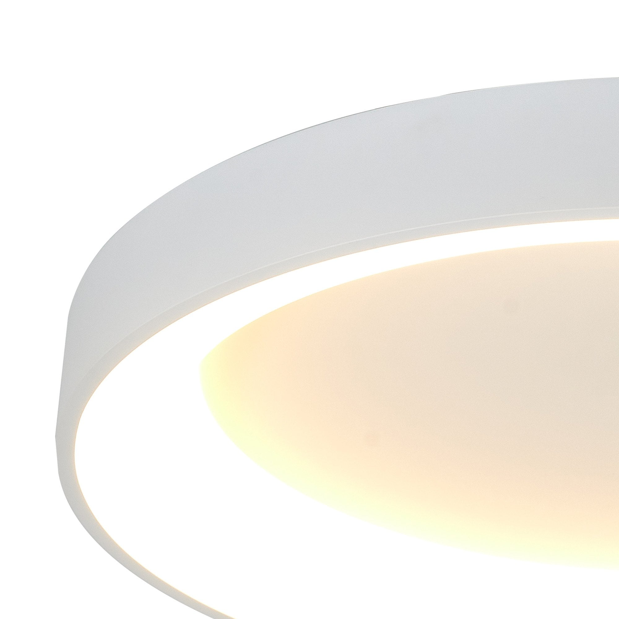 Mantra Niseko II 65cm Ring Ceiling Light - White