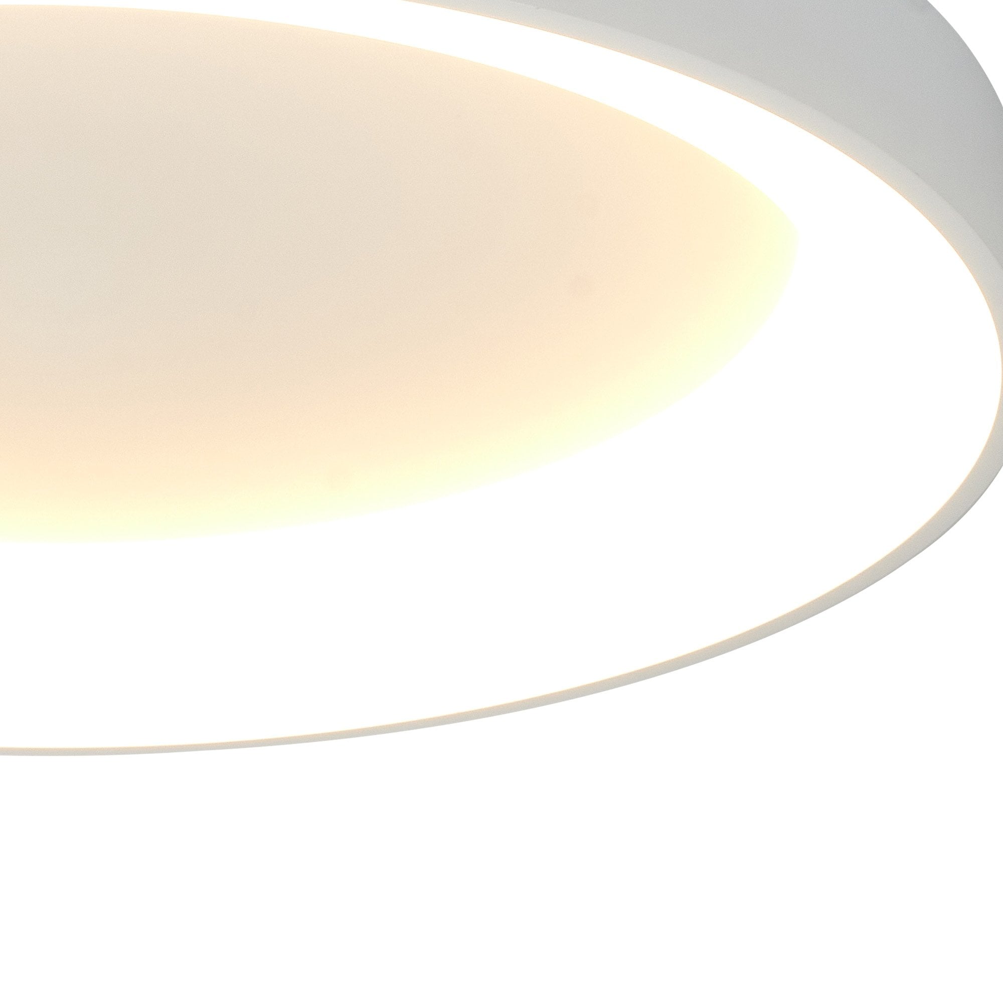 Mantra Niseko II 65cm Ring Ceiling Light - White