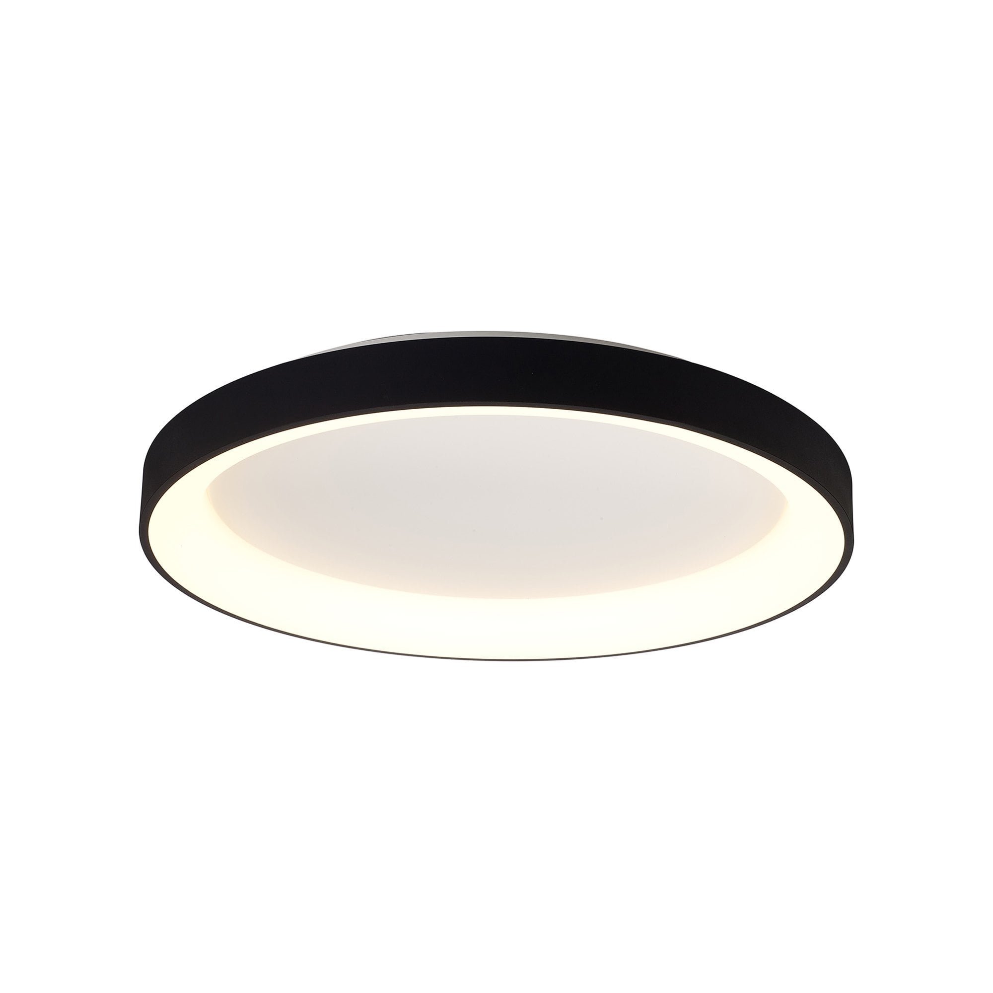 Mantra Niseko II 78cm Ring Ceiling Light - Black