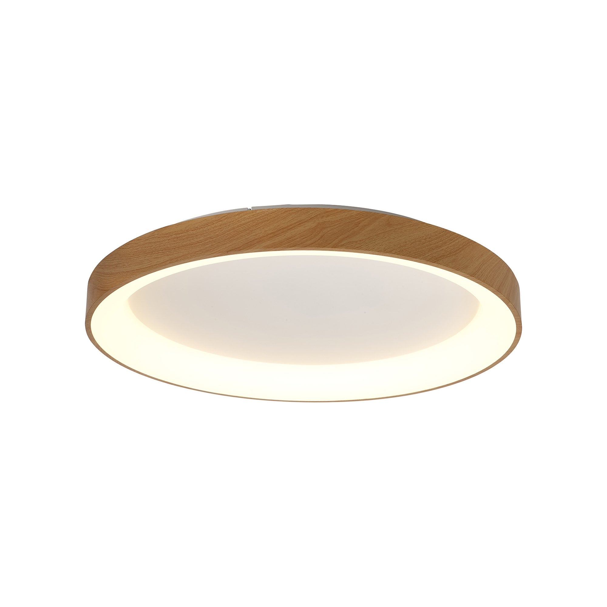 Mantra Niseko II 78cm Ring Ceiling Light - Wood
