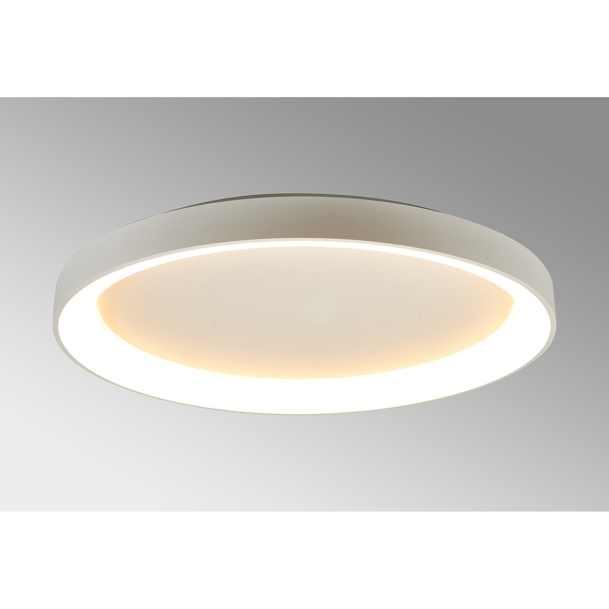 Mantra Niseko II 90cm Ring Ceiling Light - White