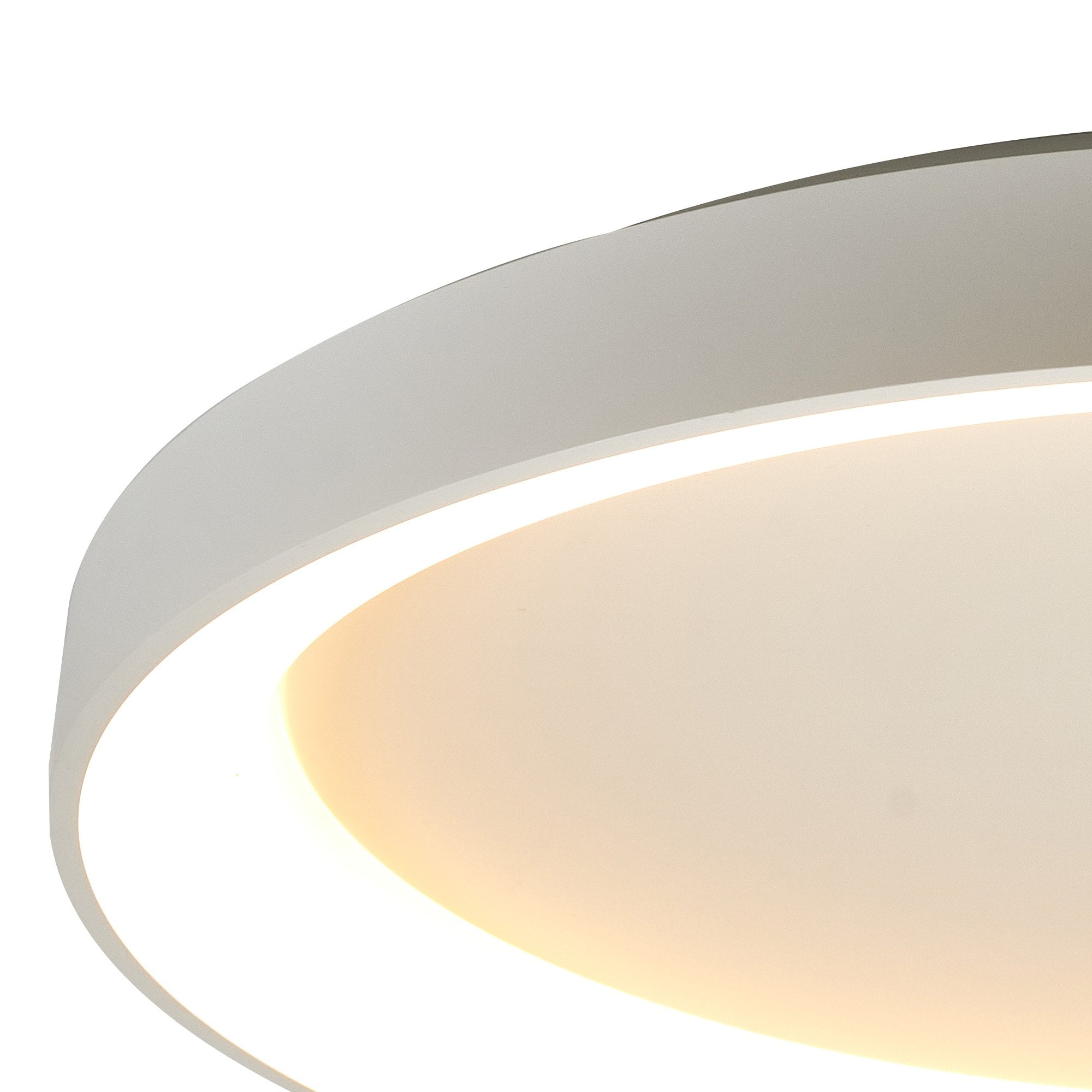 Mantra Niseko II 90cm Ring Ceiling Light - White