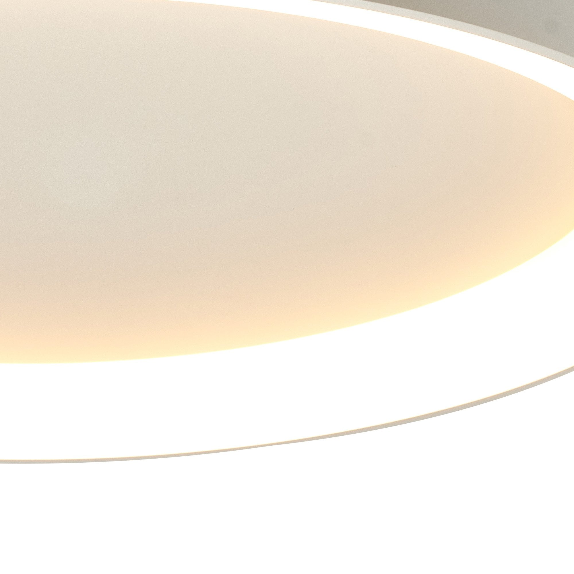 Mantra Niseko II 90cm Ring Ceiling Light - White
