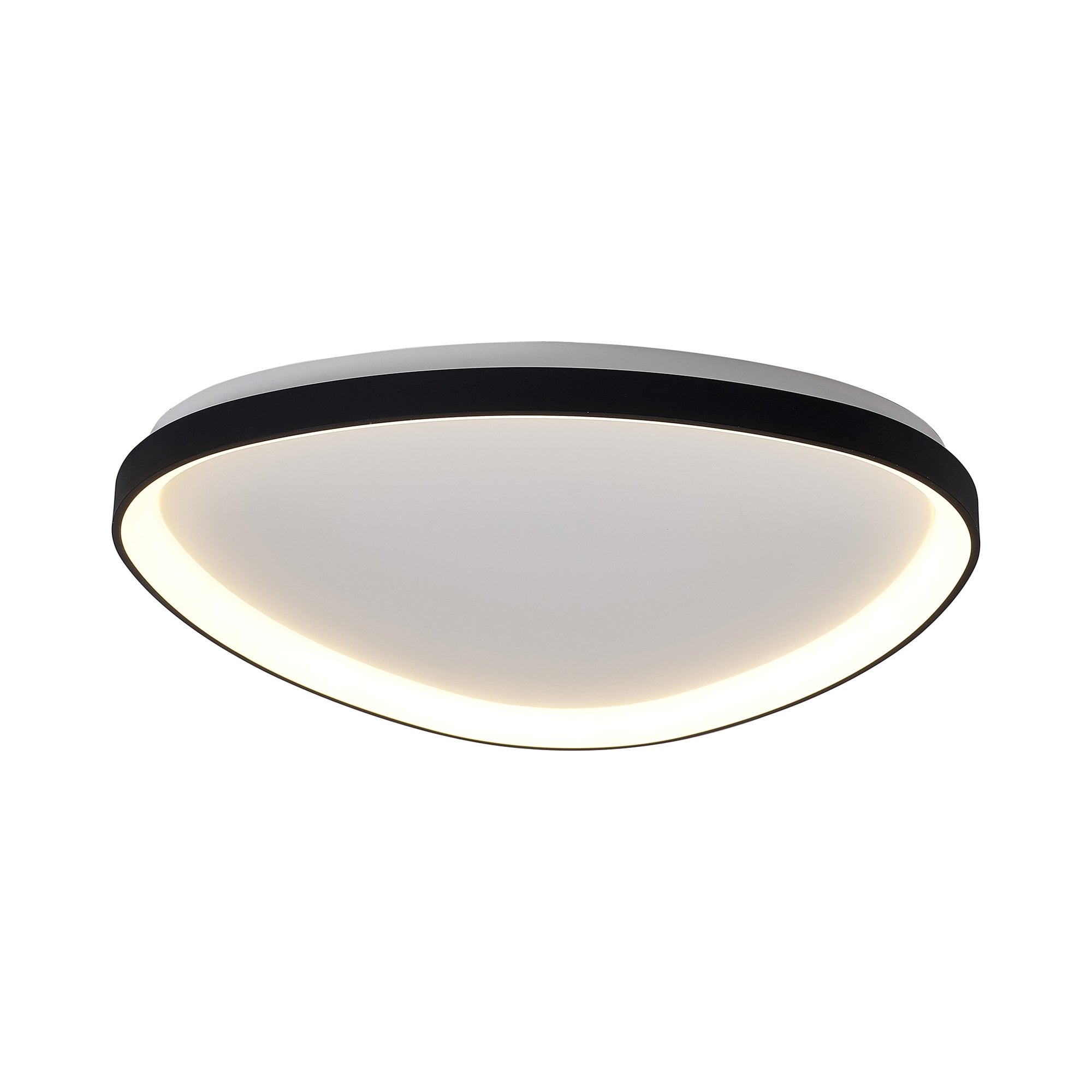 Mantra Niseko II 61cm Triangular Ceiling Light - Black