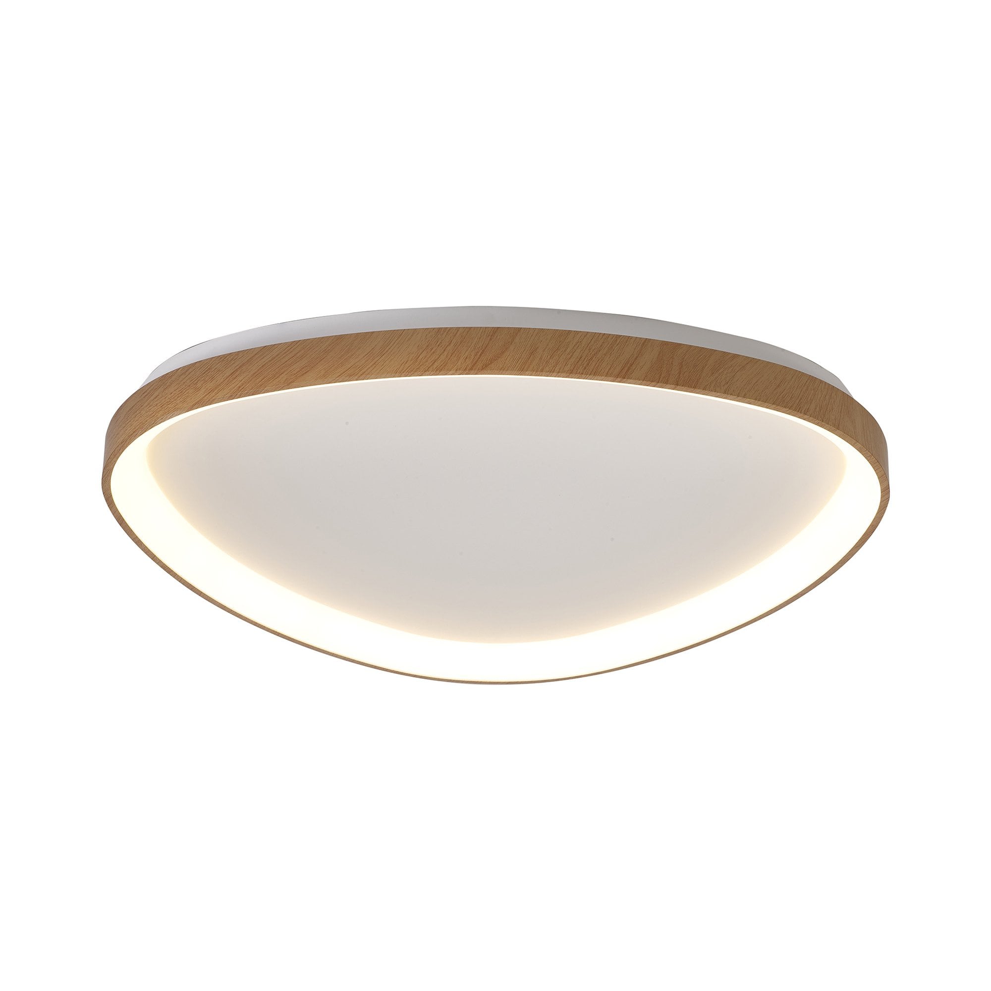 Mantra Niseko II 61cm Triangular Ceiling Light - Wood