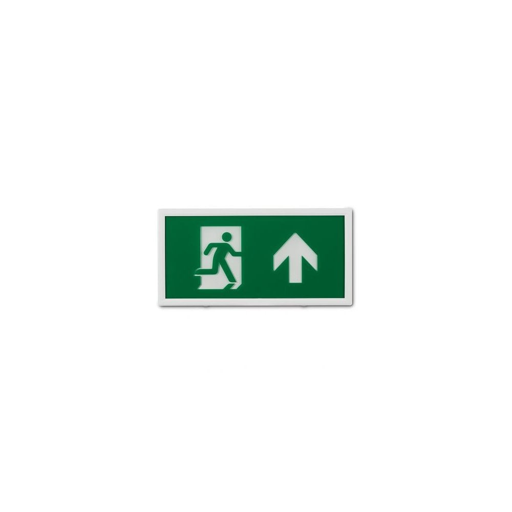Collingwood Salvus Emergency Exit Box Legend - Arrow Up - Label Only